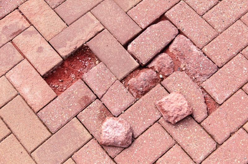 Sidewalk Brick Repair